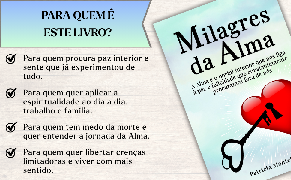 Milagres da Alma | Livro | Patrícia Monteiro